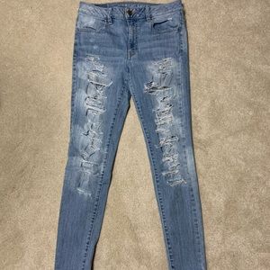 American Eagle high rise jegging size 8